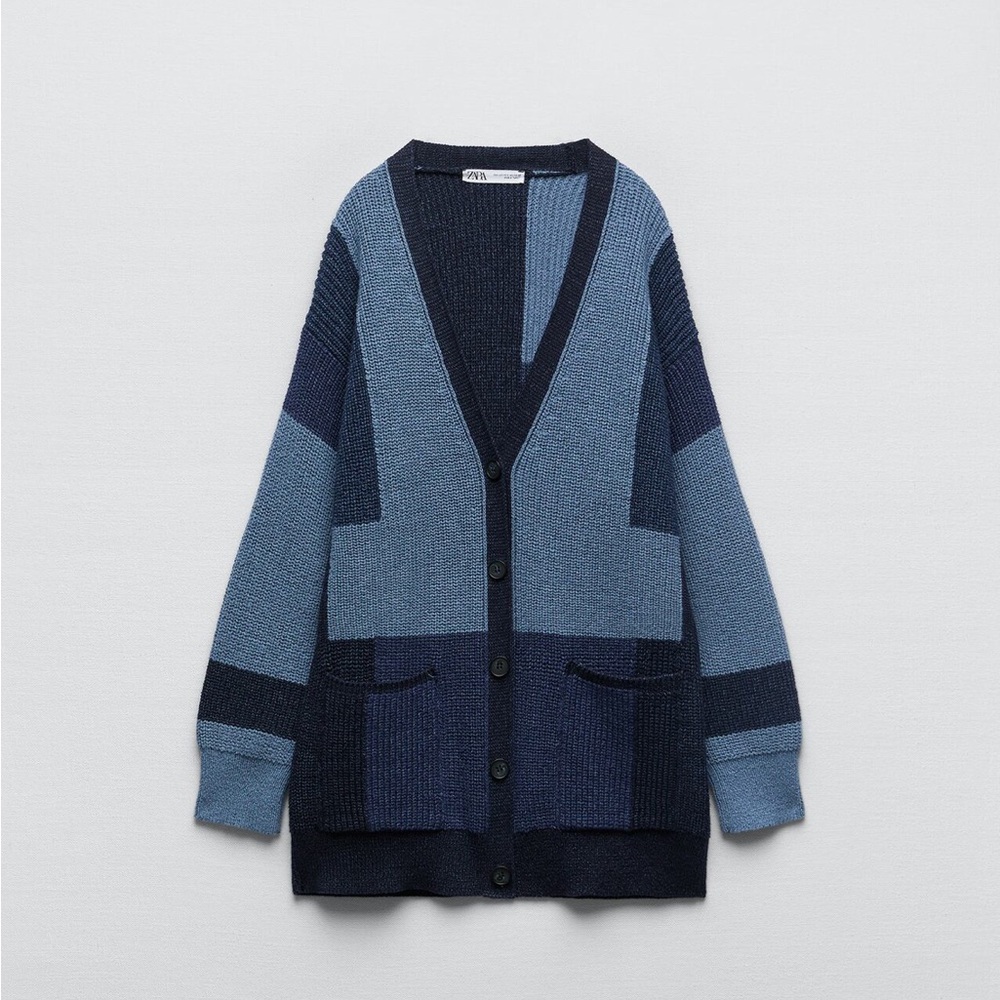 ZARA long knit sweater size S